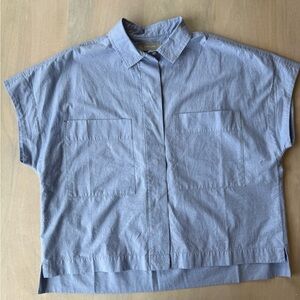 Everlane Box Crop Oxford